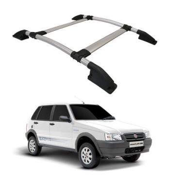 Imagem de Rack De Teto Uno Mille 1984 a 2010 2011 2012 2013 2014 Prata - VF