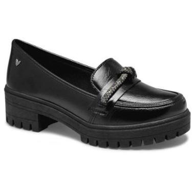 Imagem de Sapato Oxford Loafer Mississipi Q8556-0001 Feminino - Preto-Feminino