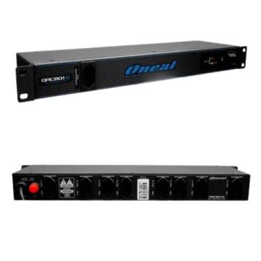 Imagem de Regua de Energia Oneal OAC 801 E10 c/ 8 Tomadas 1 Frontal