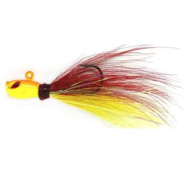 Imagem de Isca Artificial Killer Jig 15g Vermelho e Amarelo - Yara Cor 42