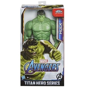 Imagem de Boneco Avengers Titan Hero Blast Gear Hulk Deluxe Hasbro