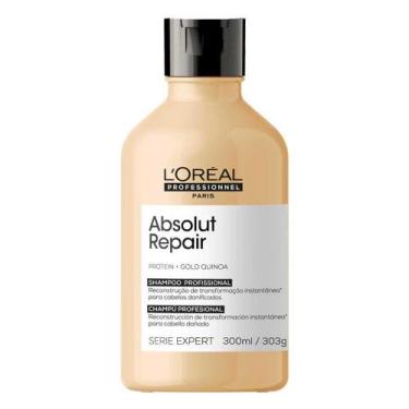 Imagem de Shampoo Absolut Repair Gold Quinoa   Protein 300ml L'Oréal Professionn