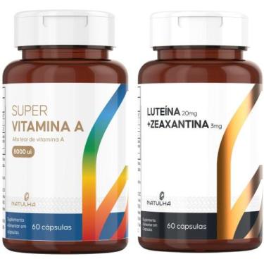 Imagem de Super Vitamina A + Luteína e Zeaxantina 60 Cápsulas - Natulha