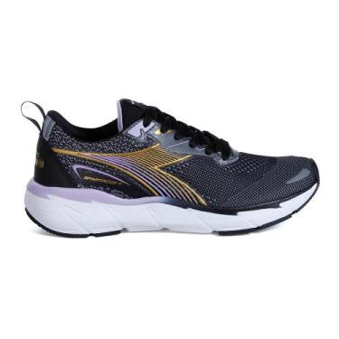 Imagem de Tenis diadora spartacus ii feminino, 37, Preto, Lilás