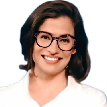 Imagem de Óculos estilo renata vasconcelos armação feminina moderna, Marrom tart