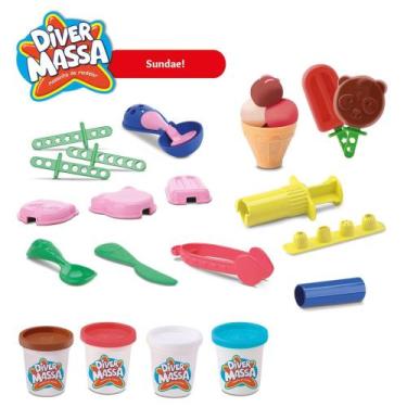 Imagem de Soverteria Diver Massas Com Massinha Modelar e 18 Acessórios - Diver T