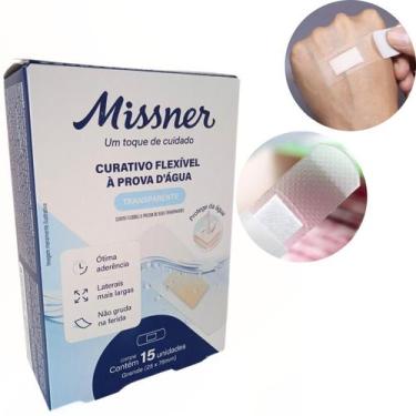 Imagem de Curativo Adesivo Transparente Protetor Impermeável P/ Machucado Corpo 