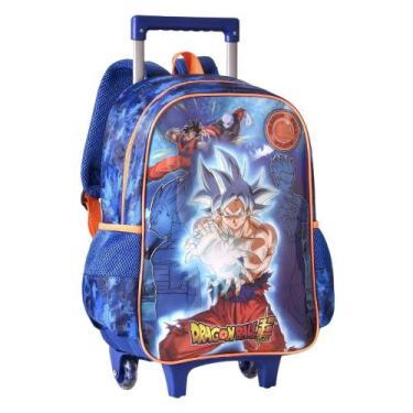 Imagem de Mochila de rodinhas infantil dragon ball super clio - Clio Style