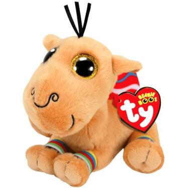 Imagem de Urso de Pelúcia Ty Beanie Boos 16cm Camelo Jamal Original, Pelúcias 16
