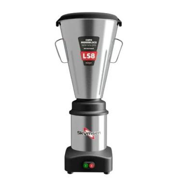 Imagem de Liquidificador Comercial Inox 8 Litros LS8 Baixa Rotação Skymsen Bivol