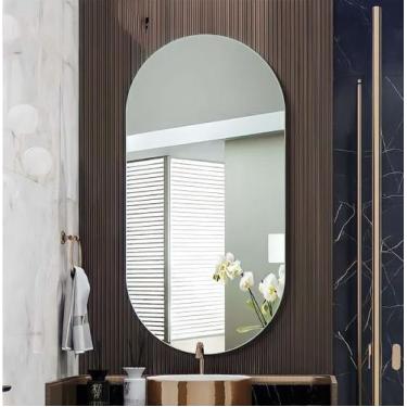 Imagem de Espelho Decorativo de Parede DG 2290 Oval C50 X A60 X L2 - Demoglass
