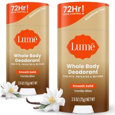 Imagem de Desodorante Lume Whole Body Smooth Solid Stick 72h 75mL x2