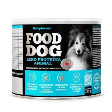 Imagem de Food Dog Zero Proteína Animal Suplemento Em Pó 100g - BOTUPHARMA