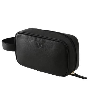 Imagem de Nécessaire De Couro Botafogo - Produto Oficial, Preto