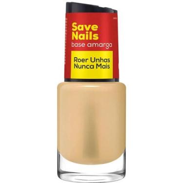 Imagem de Cuidados Especiais Unhas Cora 10ml Save Nails Roer Unhas Nunca Mais