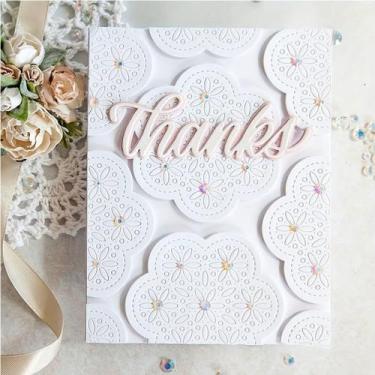 Imagem de Matriz de Corte Metálica Lapoo 7,9 x 7,4 cm para Scrapbooking