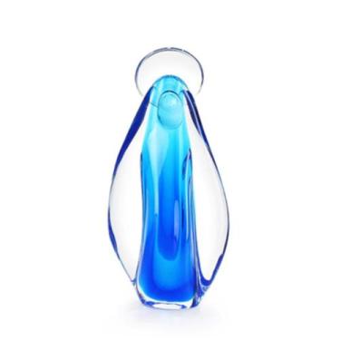 Imagem de Imagem Em Cristal Murano Água Marinha - São Marcos