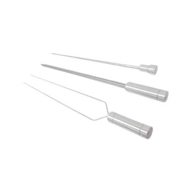Imagem de Espetos Para Churrasco Inox Duplo/Espada/Coração Lâmina 6 - INOX LAURI