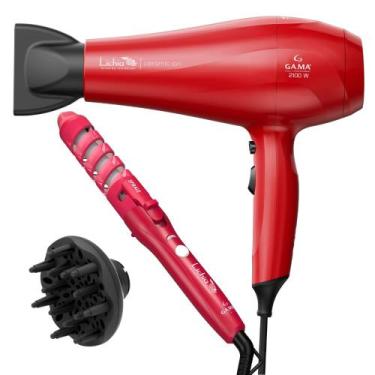 Imagem de Kit Secador de Cabelo e Modelador Spirale Lichia - GA.MA, 220V