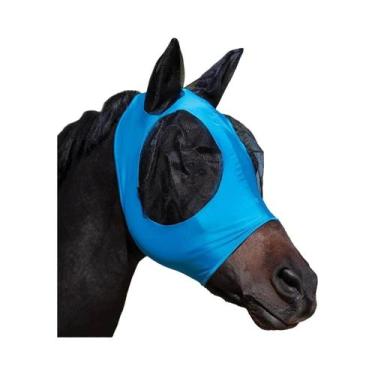 Imagem de Máscara Respirável Para Cavalos Com Proteção UV, Ajuste Confortável, Ó