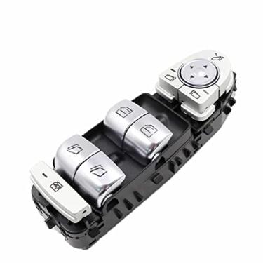 Imagem de Interruptor de espelho elétrico da janela elétrica preta, adequado para Viano W447 4475450413 A4475450413