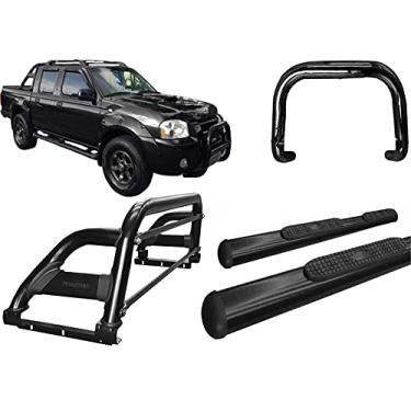 Imagem de KIT QUEBRA MATO+SANTO ANTONIO H2+ESTRIBO FONTIER 2007 PRETO