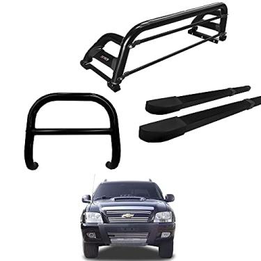 Imagem de Kit Quebra Mato+Santo Ant H2+Estr Quad-S10 94/2011 C/D Preto