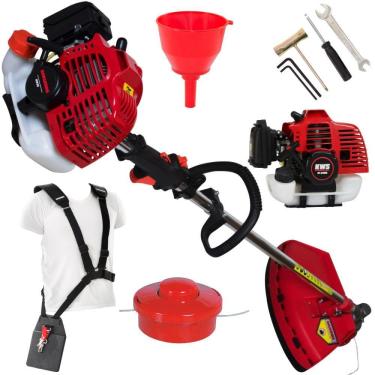 Imagem de Roçadeira Kawashima KW26L com motor M-2600 á Gasolina 26CC Robusta Sendo Ideal Para Capoeiras Altas, Mato Emaranhado e Desbrota de Plantios