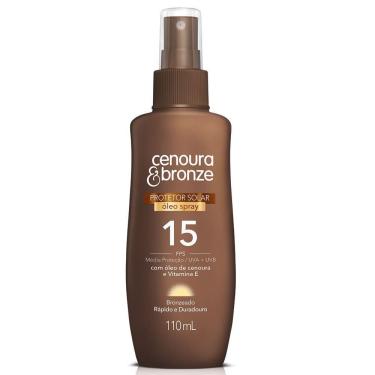 Imagem de Óleo Bronzeador Cenoura e Bronze Spray FPS15 110mL