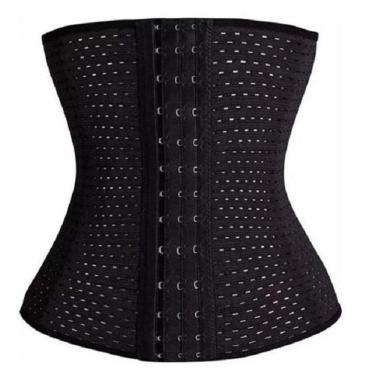 Imagem de Cinta Espartilho Modeladora Feminina Abdominal M