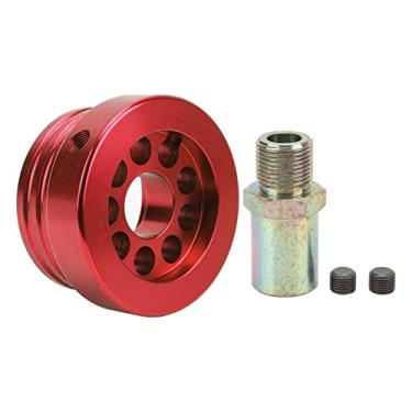 Imagem de Adaptador de placa de sanduíche de óleo, placa de filtro de óleo requintado com conector para Subaru BRZ 2012-2019(vermelho)