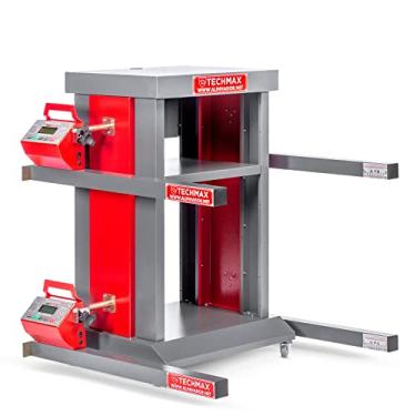 Imagem de Alinhador Digital TECHMAX 4 cabeças com Rack e sem transmissão (Kit)