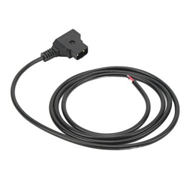 Imagem de Vbestlife D Tap 2 pinos conector cabo, metal cobre banhado a ouro adaptador cabo 1 m linha longa para câmera de cinema bolso