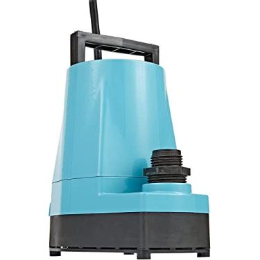 Imagem de Little Giant 505723 5-Series bomba utilitária de alumínio, utilidade manual, 1500 GPH, cabo de 10 pés, azul