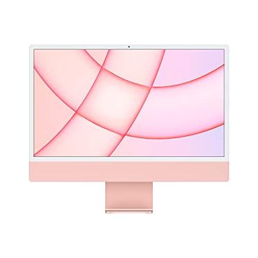 Imagem de Apple iMac (de 24 polegadas, Processador M1 da Apple com CPU 8‑core e GPU 8‑core, 8 GB RAM, 512 GB) - Rosa