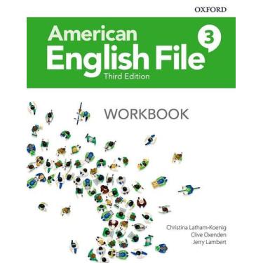 Imagem de American English File 3 - Workbook - Third Edition -
