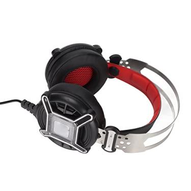 Imagem de Fones de ouvido para jogos, fone de ouvido para jogos respirável multifuncional de som surround 7.1 para jogos