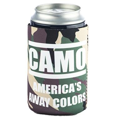 Imagem de Funny Guy Mugs Camuflagem – America's Away Colors neoprene dobrável – refrigerador de bebidas