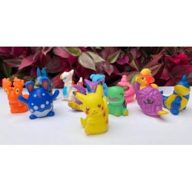 Kit 15 Miniaturas Pokémon 2-3cm Coleção Brinquedo