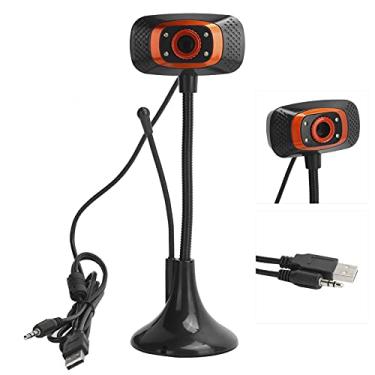 Imagem de Shopping Spree câmera, 640 x 480 Plug and Play USB Webcam ajustável com microfone externo para desktop para casa e computador