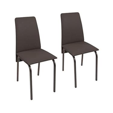 Imagem de CONJUNTO DE 2 CADEIRAS BARCELONA TUBO BRONZE - CIPLAFE