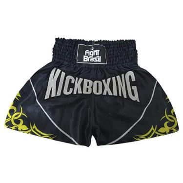 Imagem de Short Calção Kick Boxing - Pre/Amar - PP
