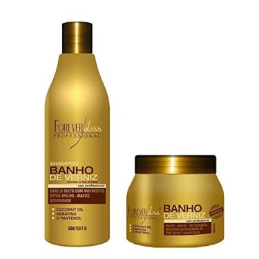 Imagem de Forever Liss - Kit Banho de Verniz (Shampoo 500ml + Máscara 250g) Forever Liss