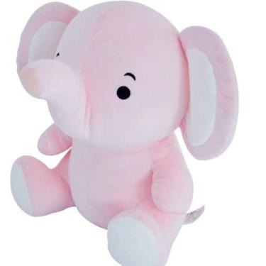 Imagem de Pelúcia Amigos Do Coração  Elefante - Dm Toys