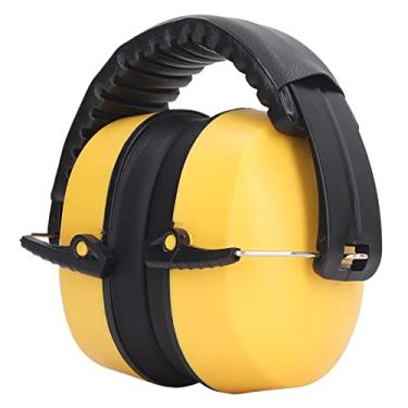 Imagem de Protetores de Ouvido para Bebês, Fone de Ouvido Infantil Autoinflável de Rotação Livre Com SNR 35, para Uso Em Ambiente de 105db, para Proteção Auditiva, Bloqueio de Ruído (Amarelo)