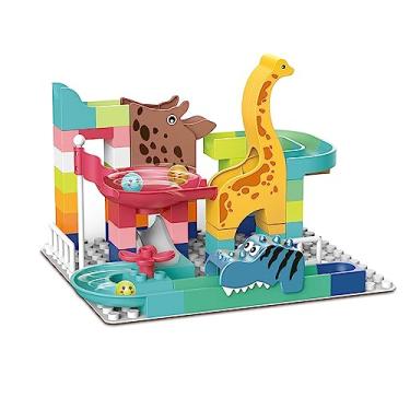 Imagem de Blocos de Montar Blok Blok Dinossauros 62 Peças Zoop Toys