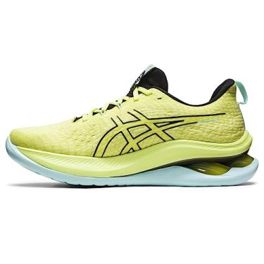Imagem de ASICS Men's Gel-Kinsei MAX Running Shoes, 12.5, Glow Yellow/Black
