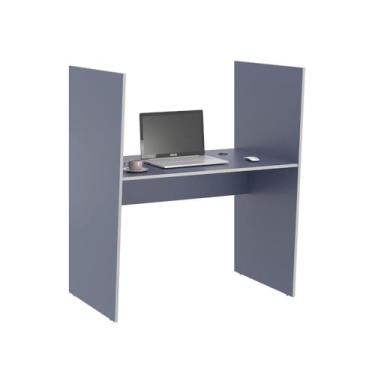 Imagem de Balcao de Atendimento 1 Lugar Mixer Azul