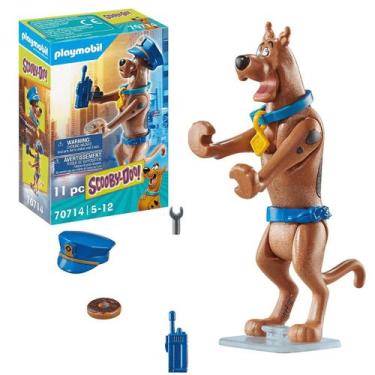 Imagem de Bloco De Montar Playmobil Boneco Scooby Doo Policial  - Sunny Brinqued