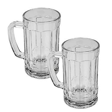 Imagem de Conjunto 2 Canecas Chopp Vidro - Clink
